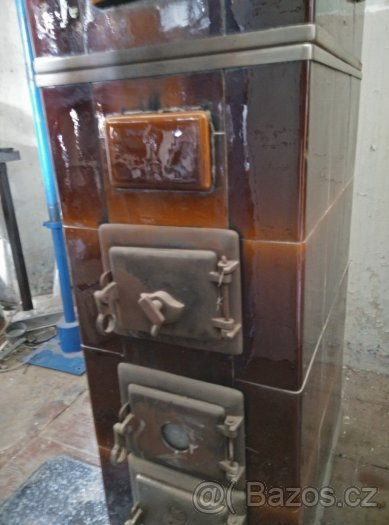 Kachlová kamna. - 3