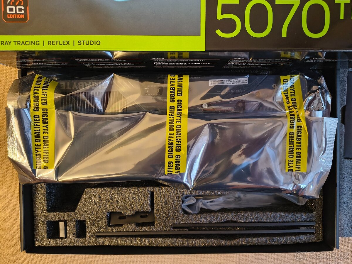 GIGABYTE GeForce RTX 5070 Ti EAGLE OC SFF 16G - nová - 3