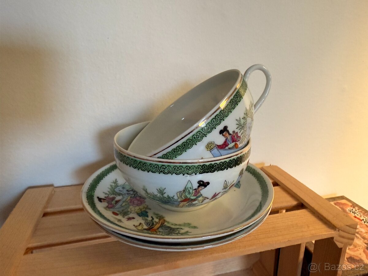 Čínské porcelánové šálky - 3