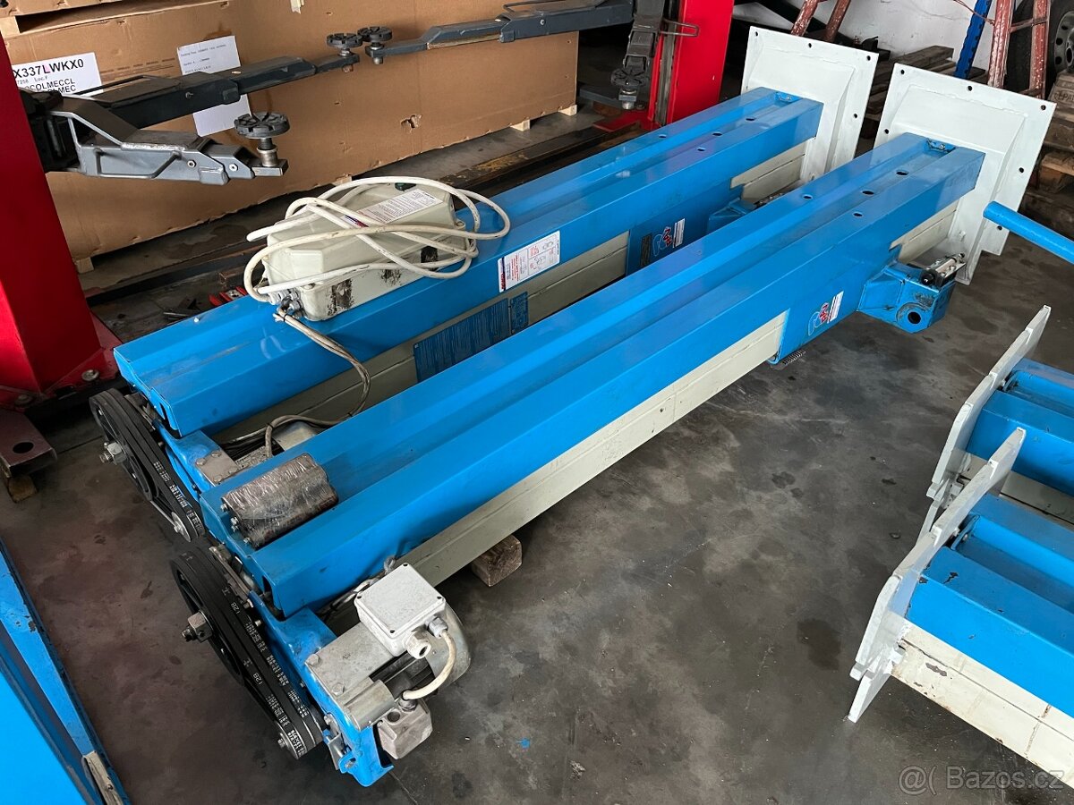 Dvousloupový zvedák Ravaglioli bez přejezdu - 3