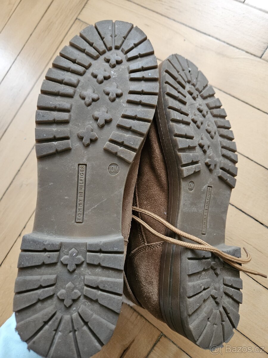 Kožené boty Tommy Hilfiger vel 41 - 3
