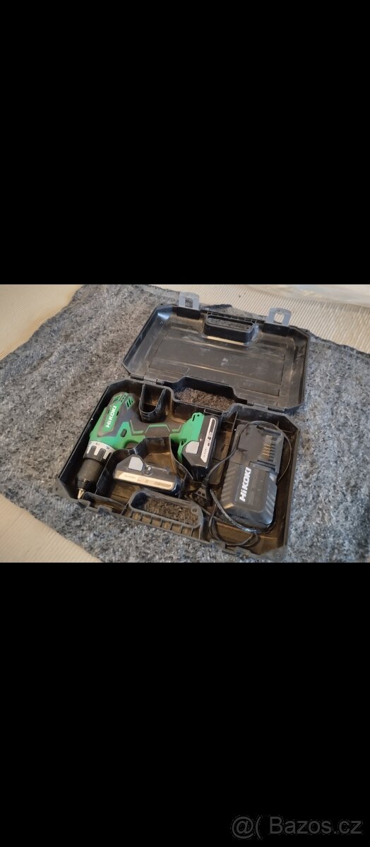 Aku vrtačka/šroubovák - příklep Hikoki DV 18DGAL - 3