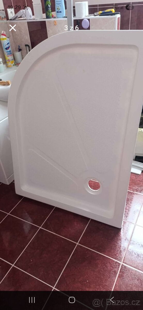 Sprchová vanička 90x120 - 3