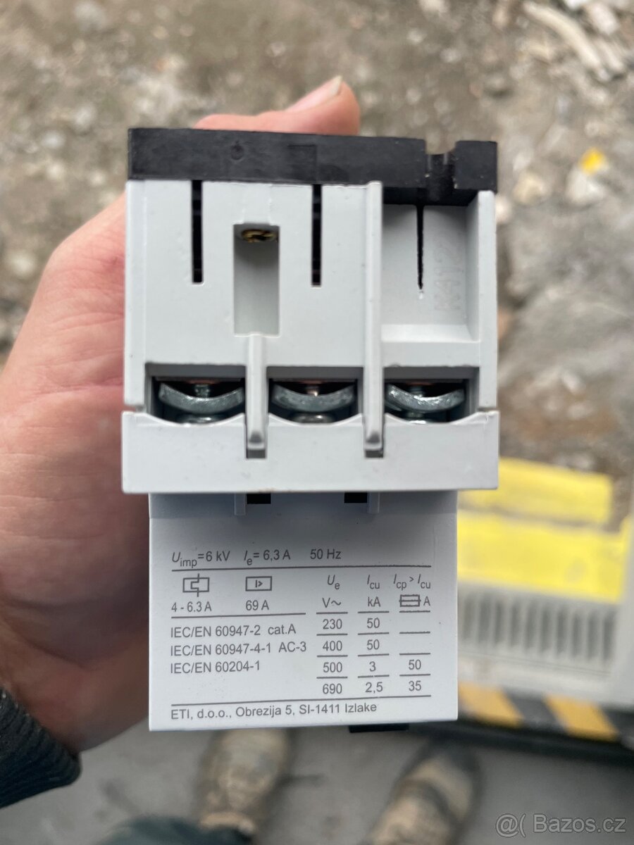 Motorový spouštěč- chránič - 3