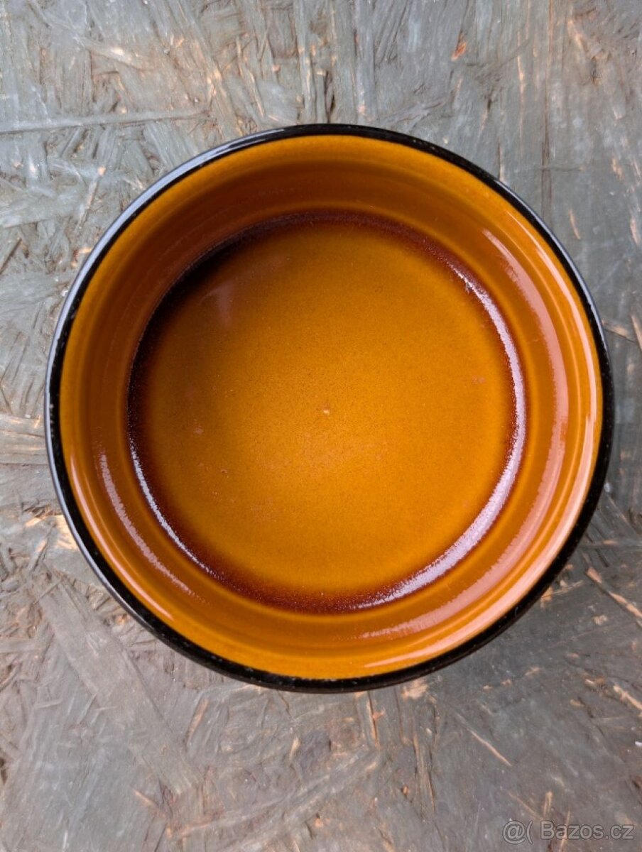 8 ks retro keramické misky. - 3