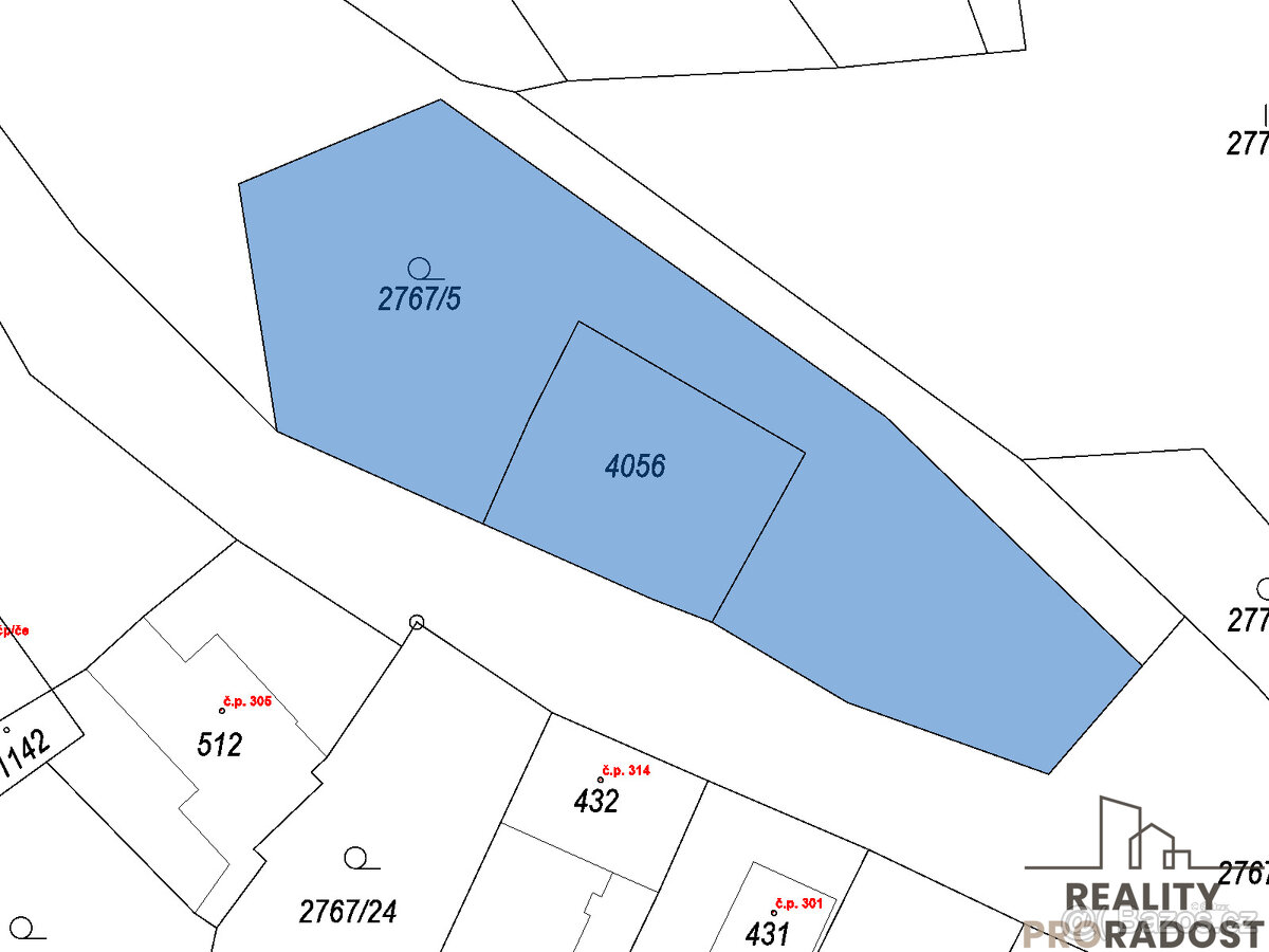 Prodej stavebního pozemku v Radějově - 3