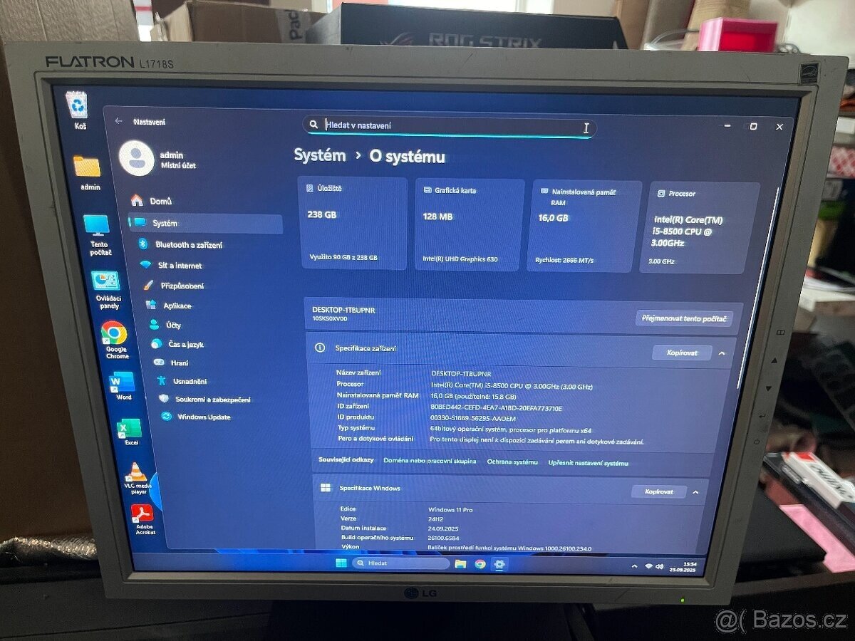PC 3. ThinkCentre M920s i5-8500 16GB DDR4 Nvme 250GB - 3
