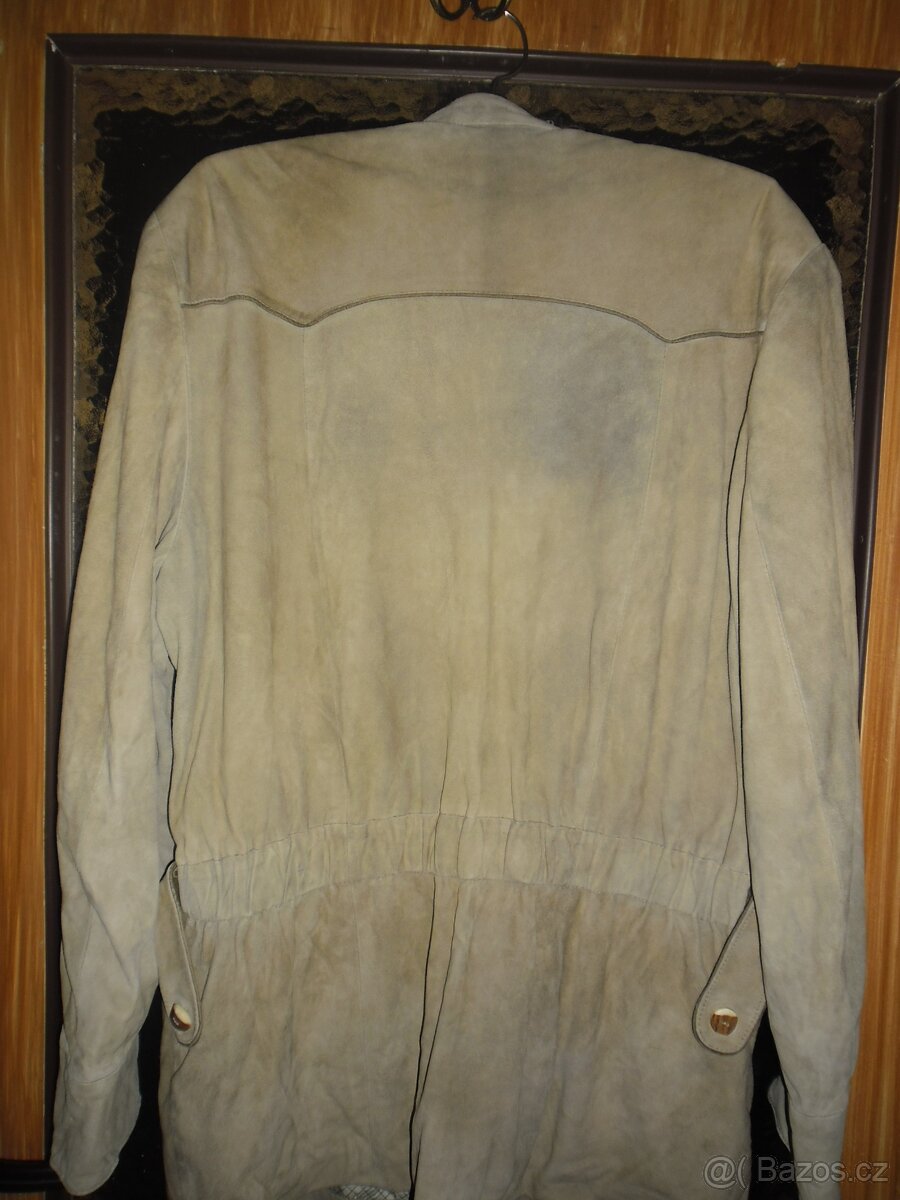 Myslivecké kožené sako Rakouské výroby - 3