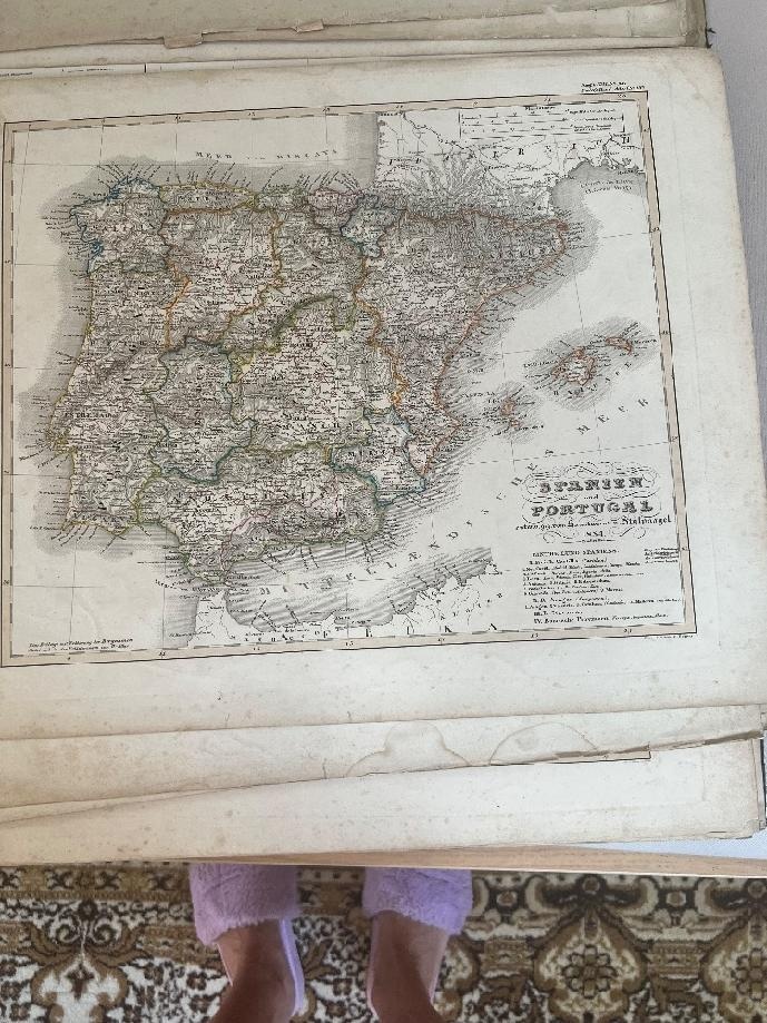 Atlas starých německých map z roku 1854 - 3