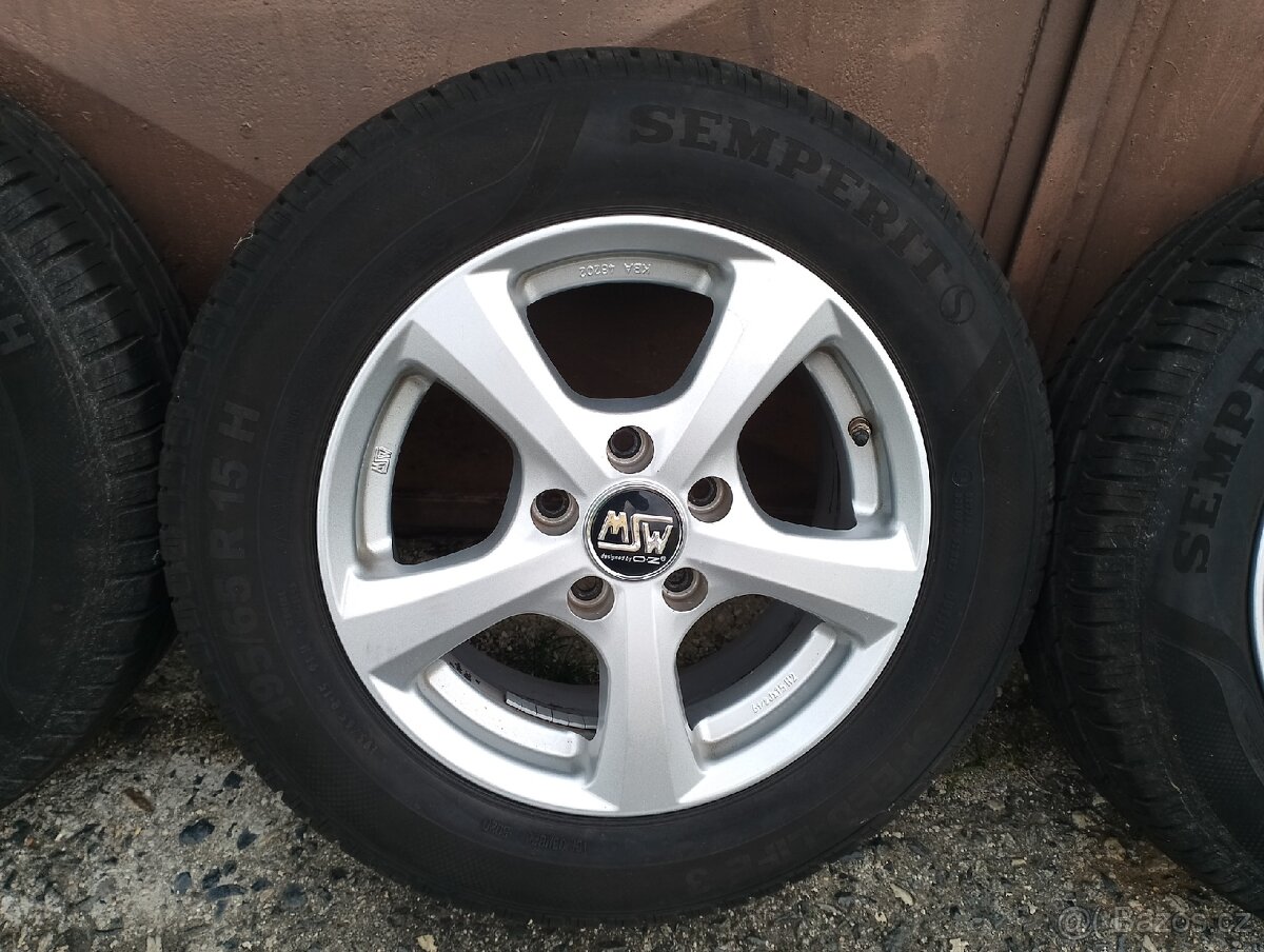 ALU 15" 5x112 195/65R15 Škoda, Volkswagen - 3