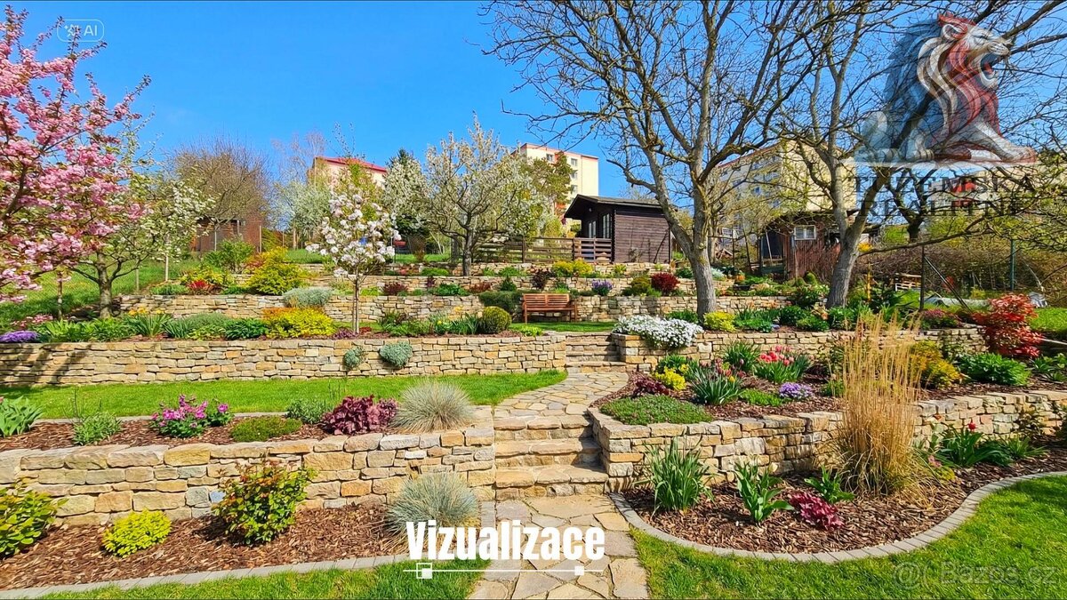 Zahrada 415 m2 v Brně v Bystrci. - 3