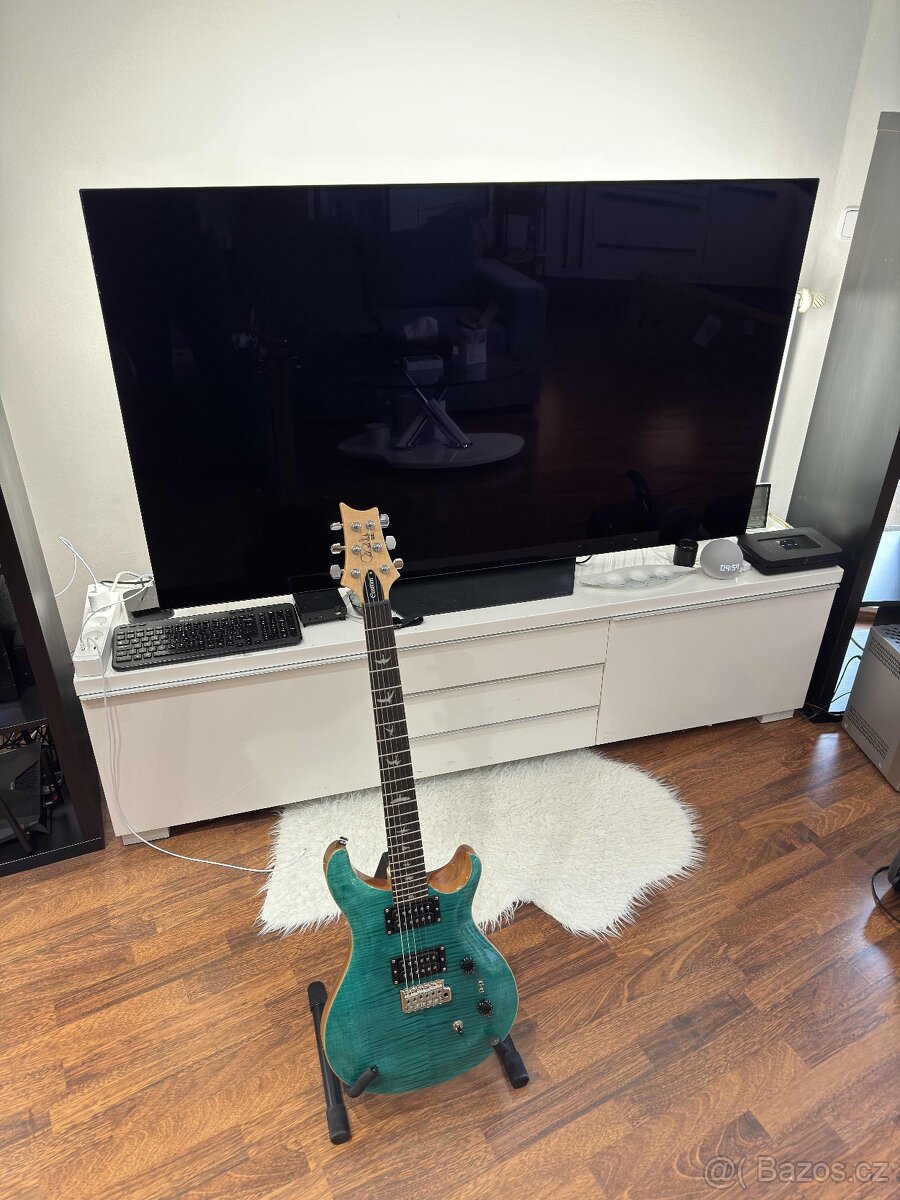 Kytara PRS SE Custom 24-08, Turquoise - 3