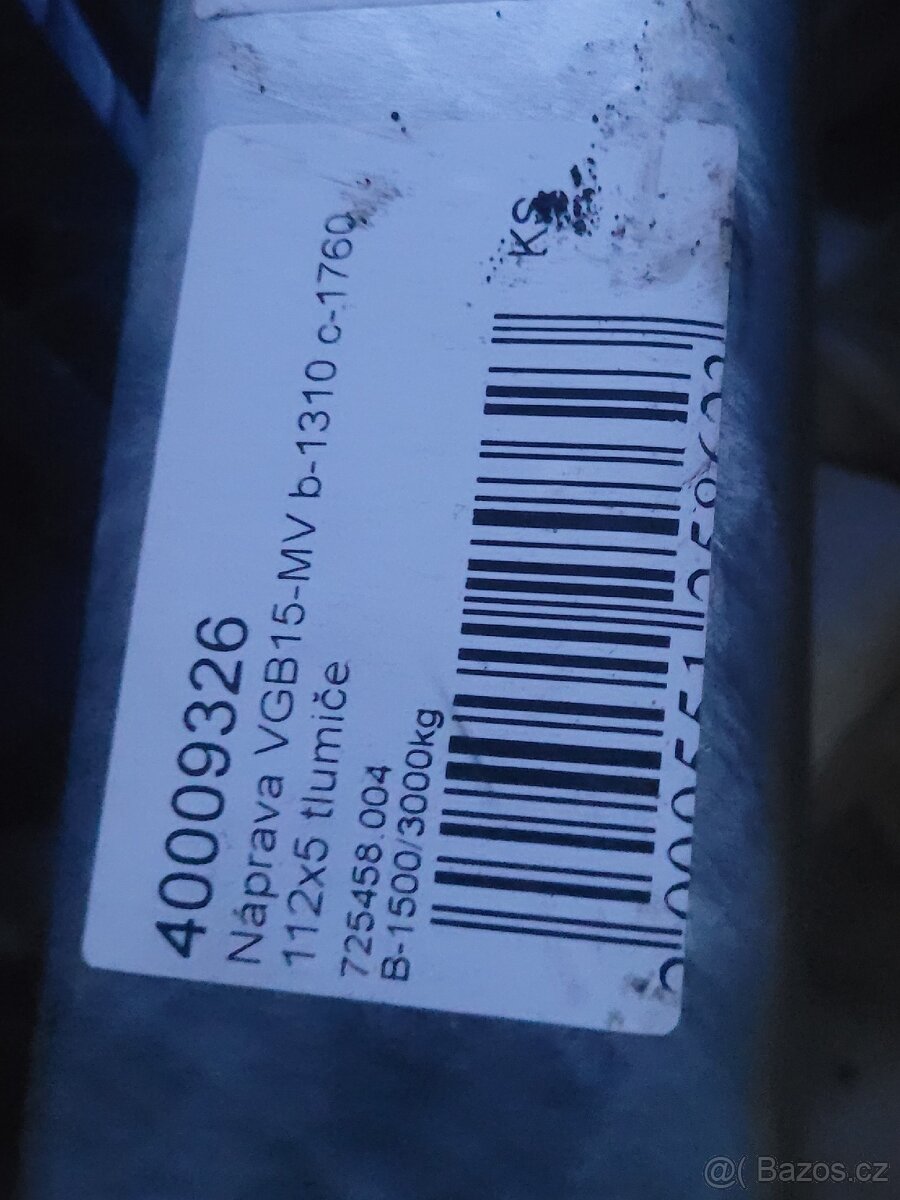 Knott vgb 15 1500kg - 3