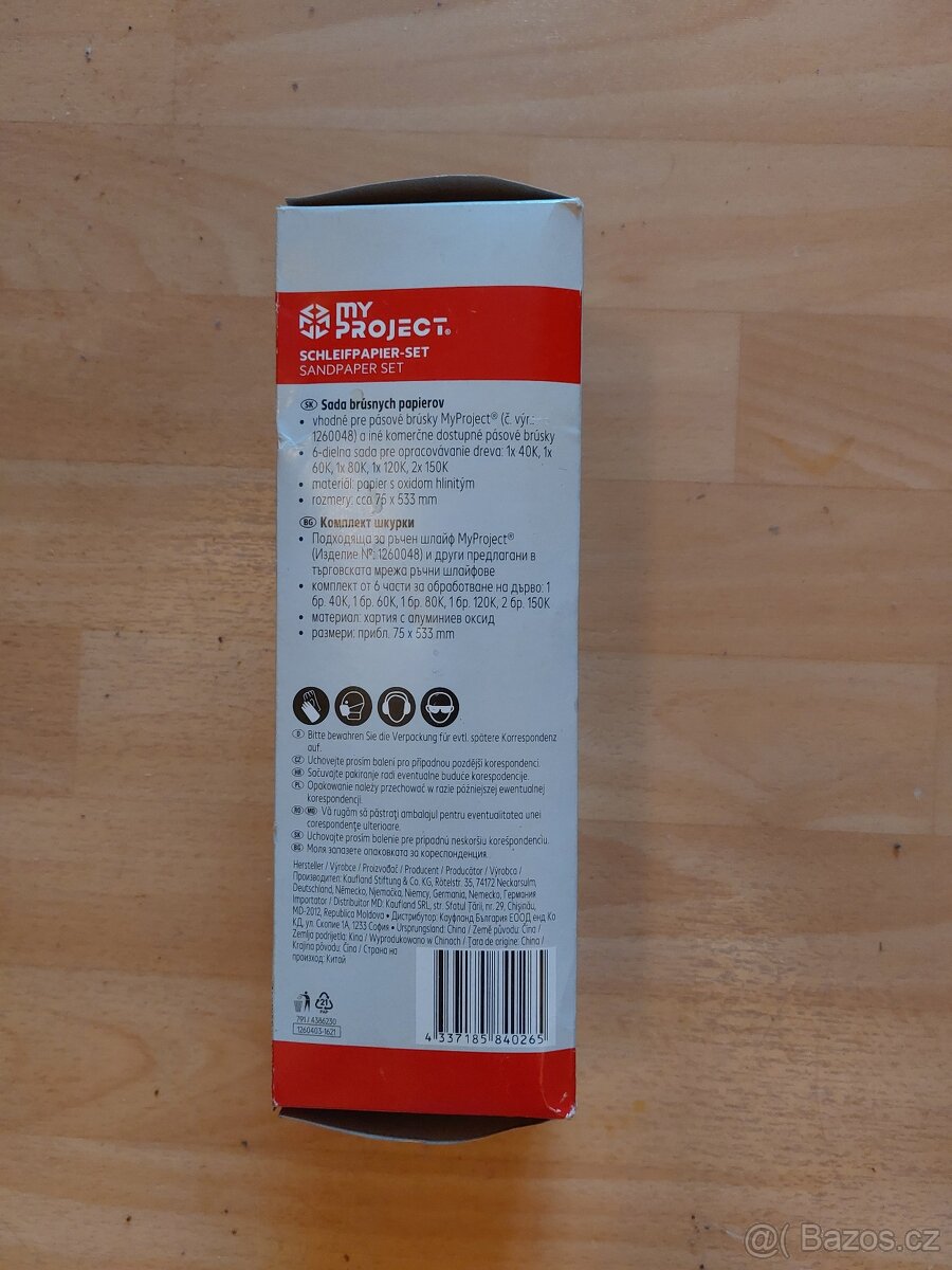 Sada brusných papírů - 3