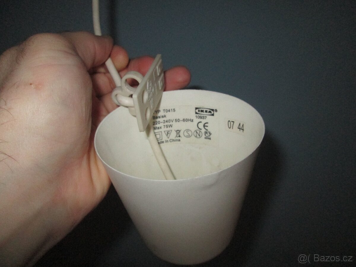 Lustr - zlatavý cylindr - 3