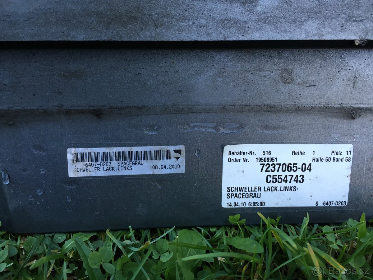 BMW F10 plastove prahy - 3