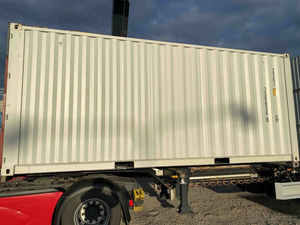 6m lodní kontejner 20’ – one trip (béžová) - 3