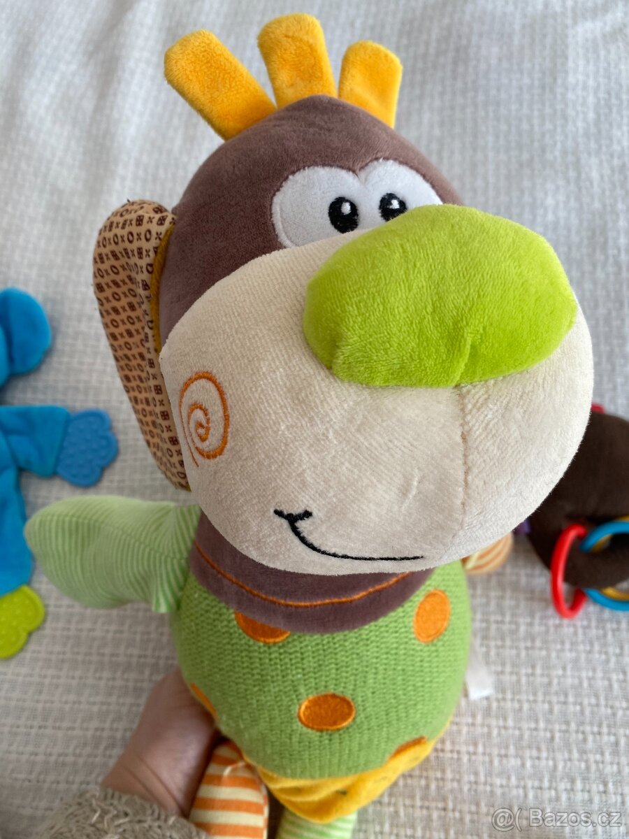 Látková chrastítka, kousátka - 3