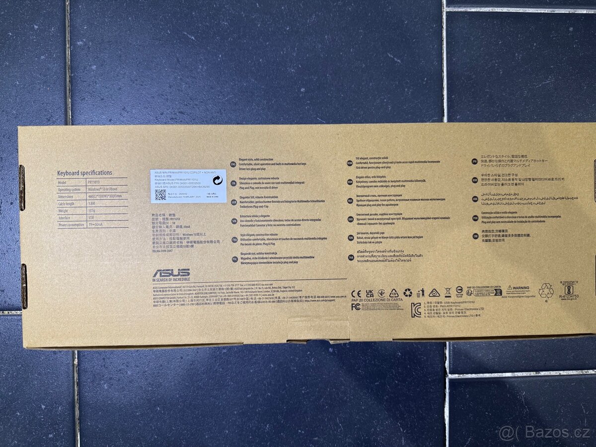 Nová USB klávesnice Asus - 3