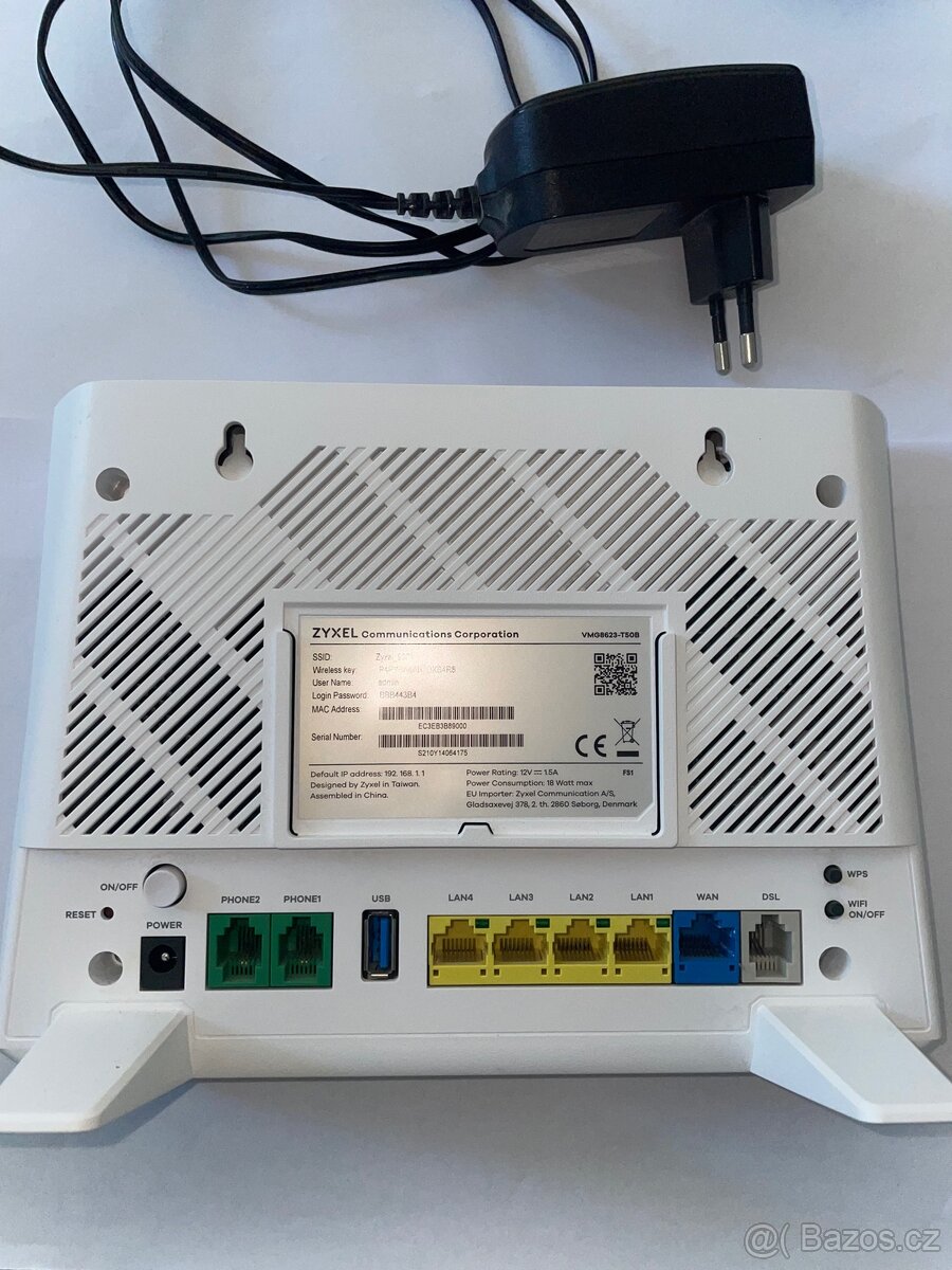 Wifi modem a router Zyxel VMG8623-T50B - 3