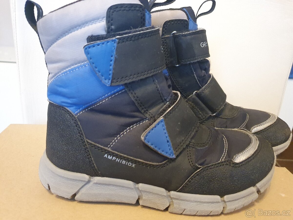 Dětské zimní boty sněhule GEOX J Flexyper (Amphibiox) vel.31 - 3