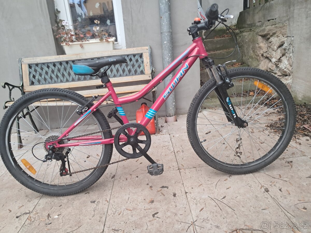 Juniorské HORSKÉ KOLO SWAN - Velikost 24" - 3