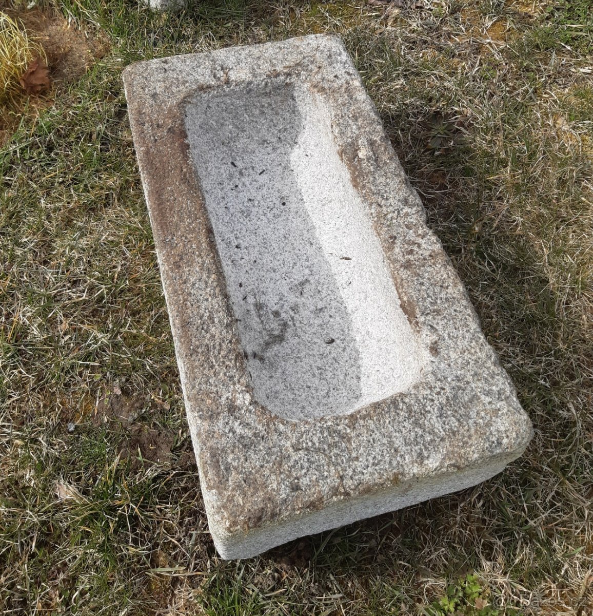 Žulové kamenné koryto- délka 59 cm - 3