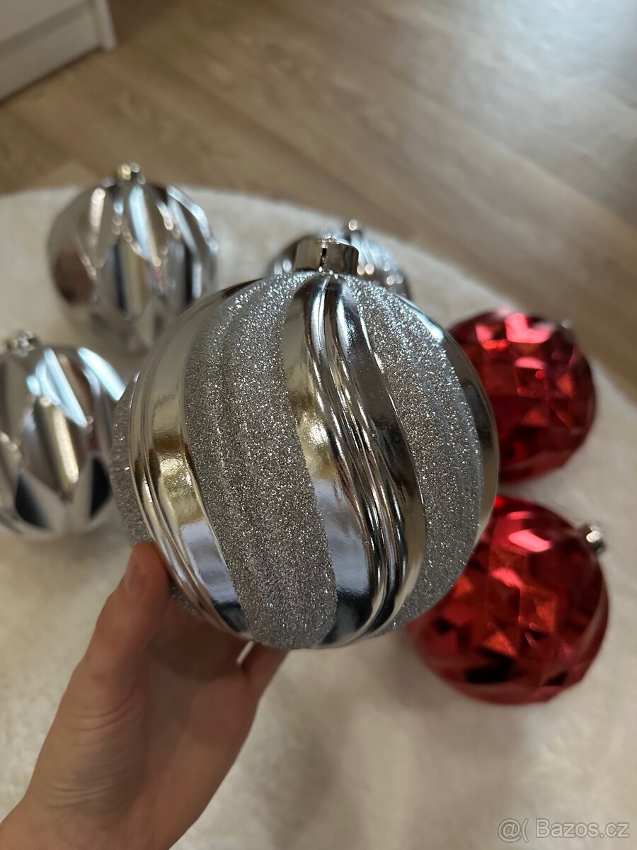 Vánoční ozdoby baňky velké - 3
