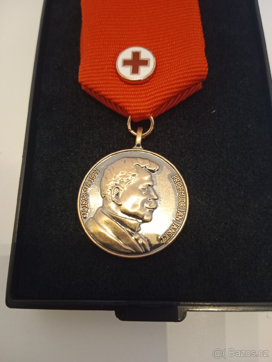 Medaile Červeného kříže – Pro meritis Jana Janského, etue - 3