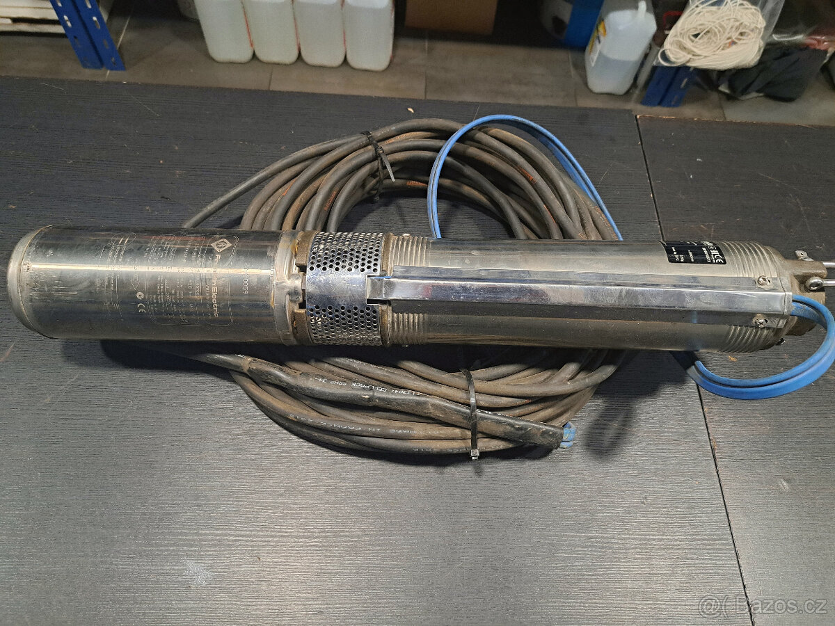 Nerezové čerpadlo do vrtu Calpeda s motorem Franklin - 3