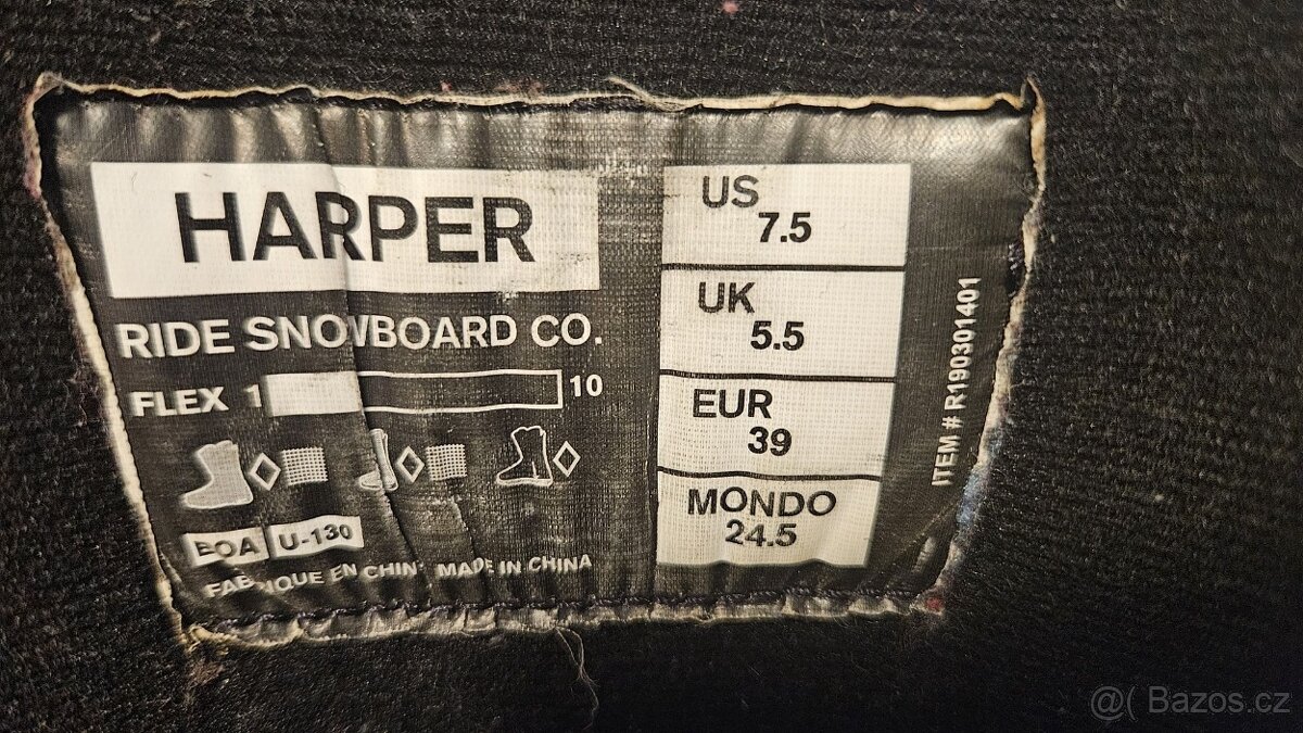 Snowboardové boty RIDE Harper BOA - 3