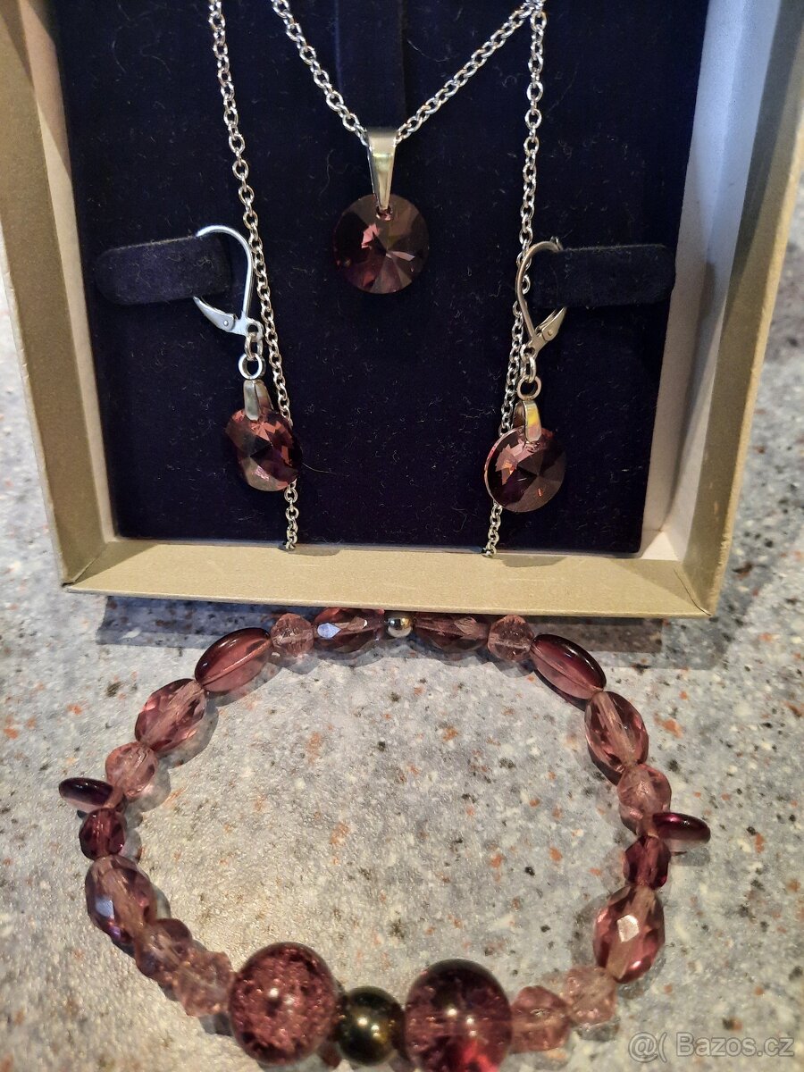 Souprava Swarovski + dárek - 3