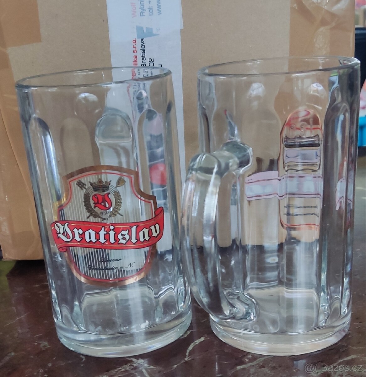 Konvolut pivní sklenice, půllitr - 3