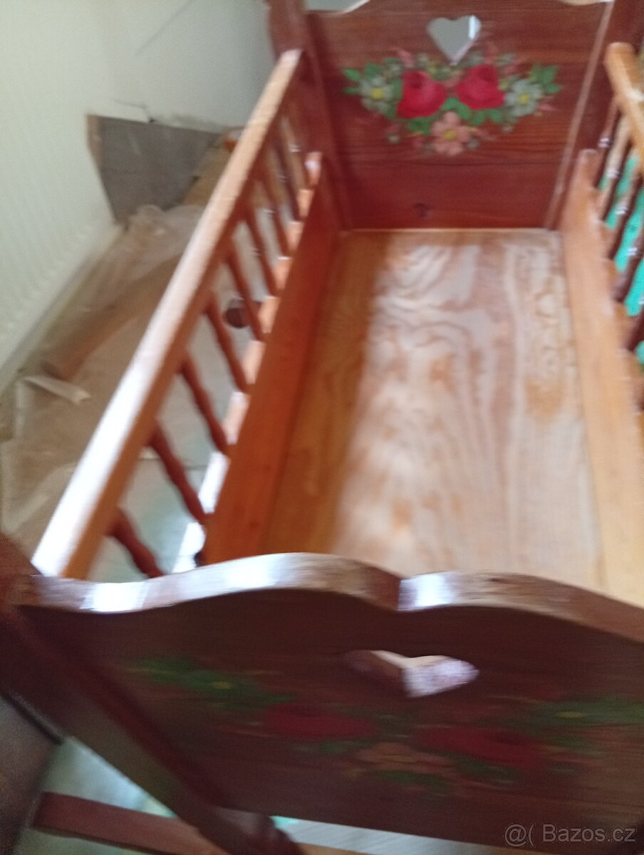 Kolébka dětská, ruční výroba - 3