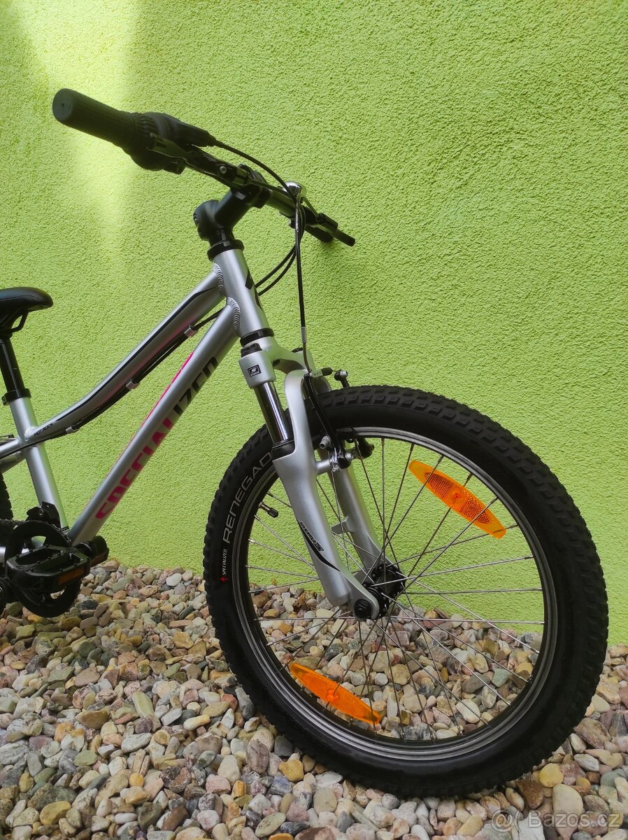 Značkové dětské kolo Specialized 20" (stříbrná) - 3