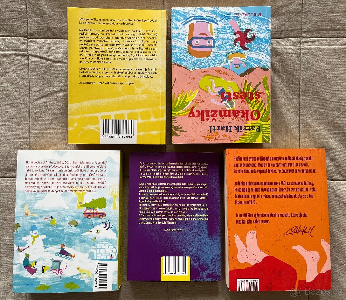 Set knih od Patrika Hartla - 3