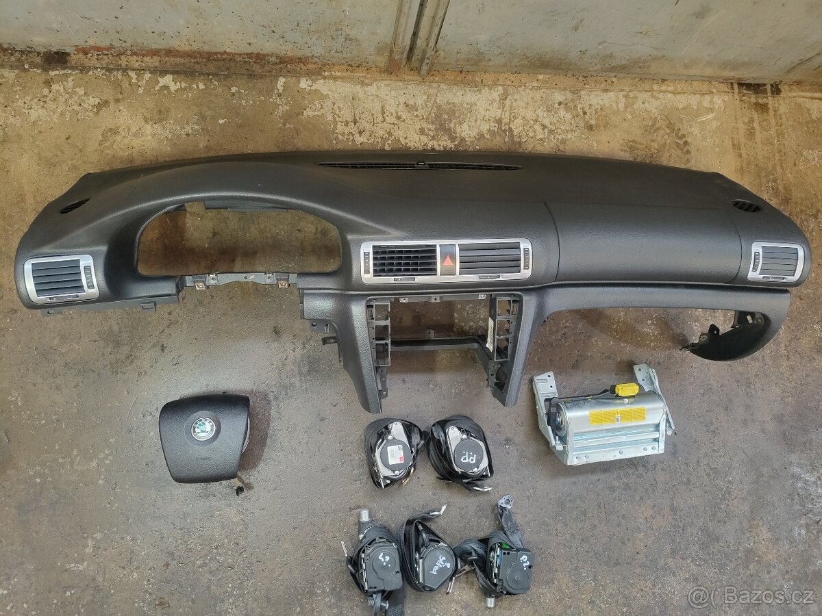 Airbagová sada Superb 2001-2008 - 3