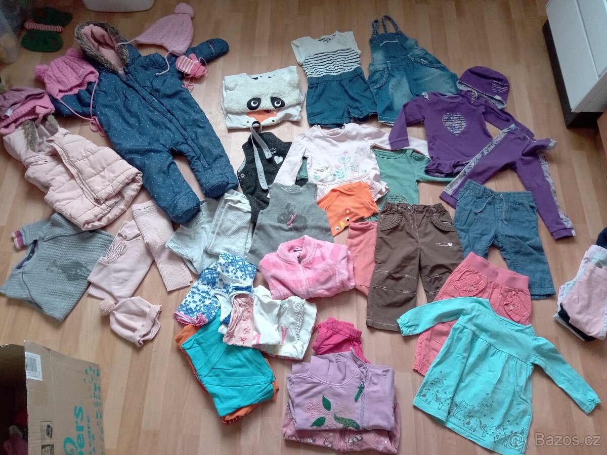 Oblečení pro holčičku vel. 80 - 3