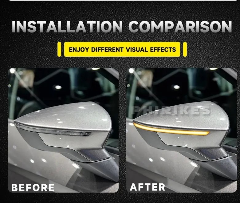 Dynamické blinkry Seat Leon III Arona Ibiza 2013-2019 - 3