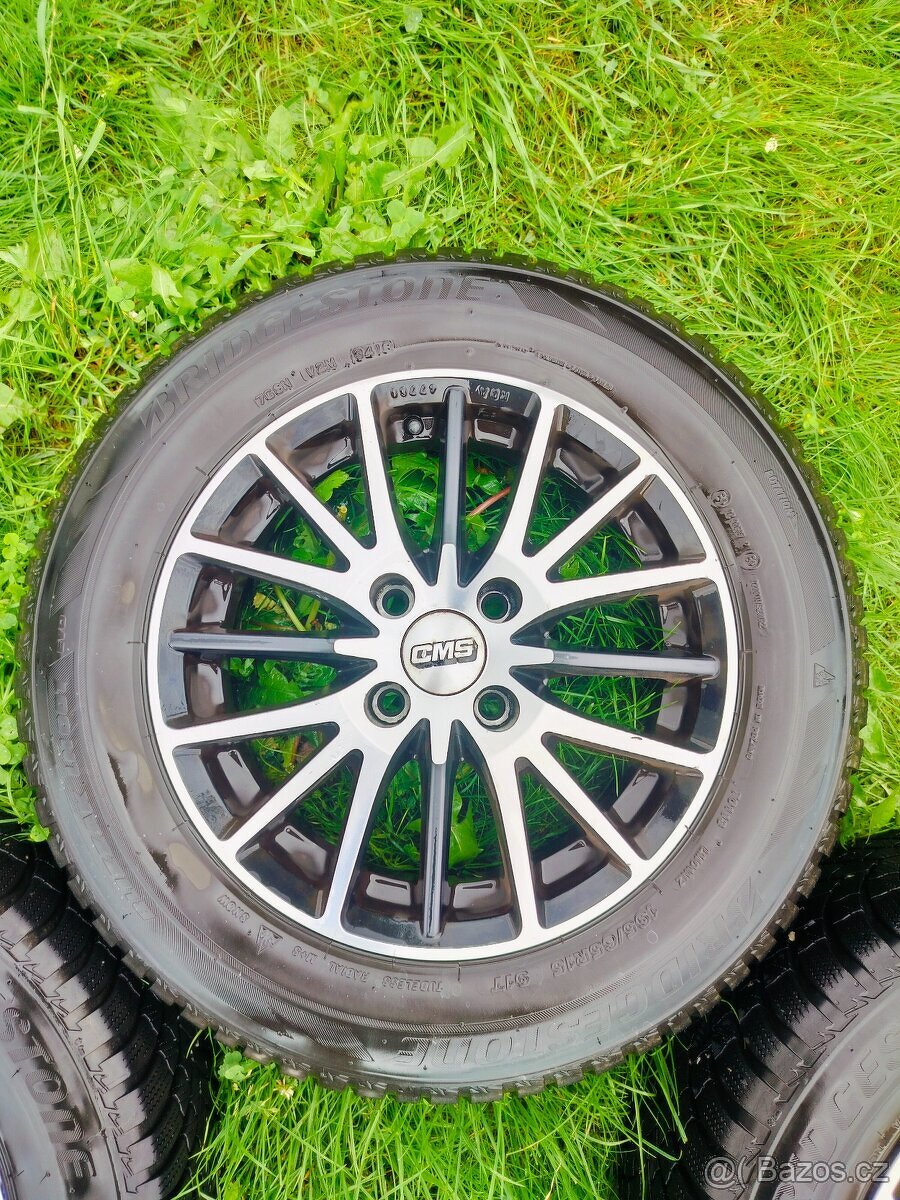 Kola 15" 6x4x108 ET27 (Citroen, Peugeot) + zimní pneumatiky - 3