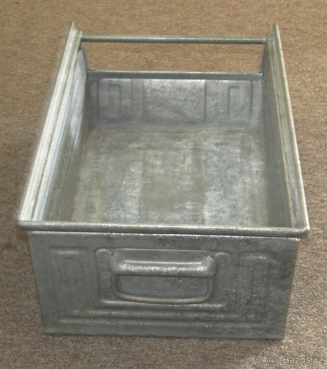 Kovová bedna 50x32x20 pro skladování - 6 ks - 3