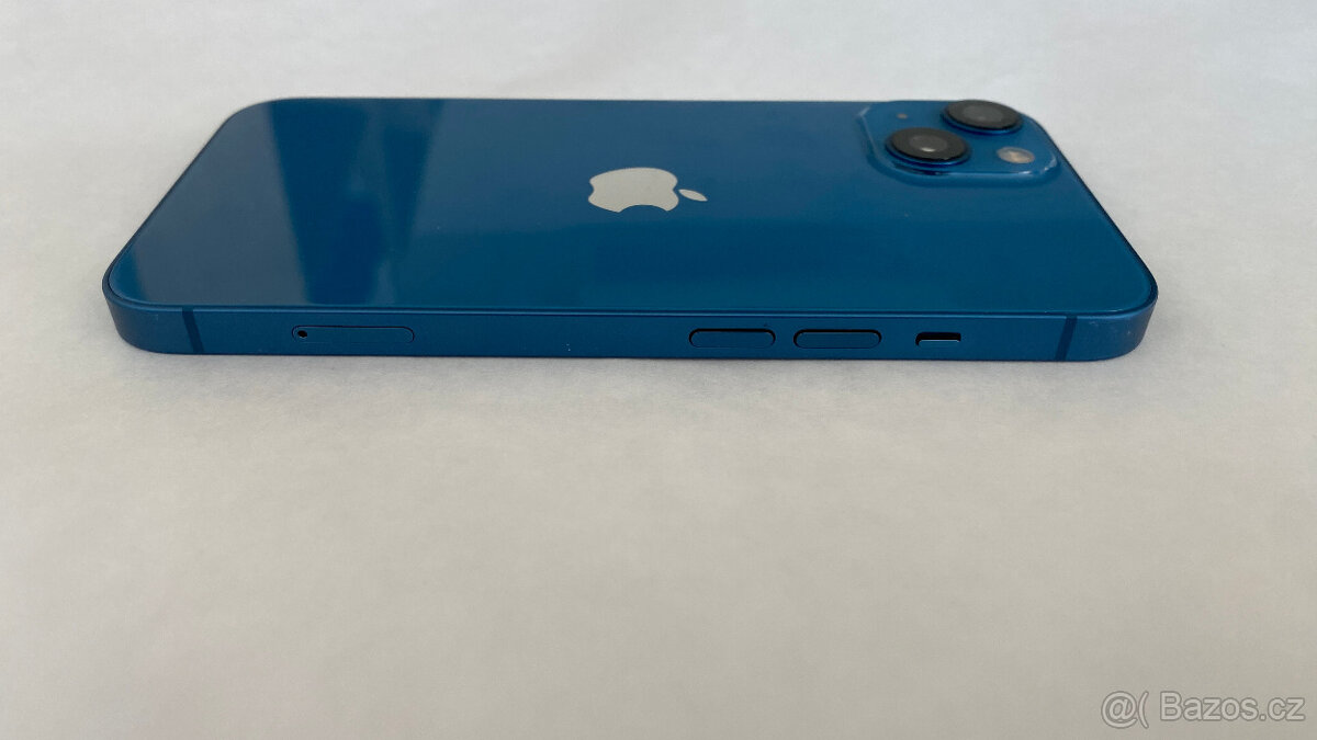 APPLE IPHONE 13 128 GB MODRÝ,12 MĚS.ZÁRUKA,VELMI HEZKÝ - 3