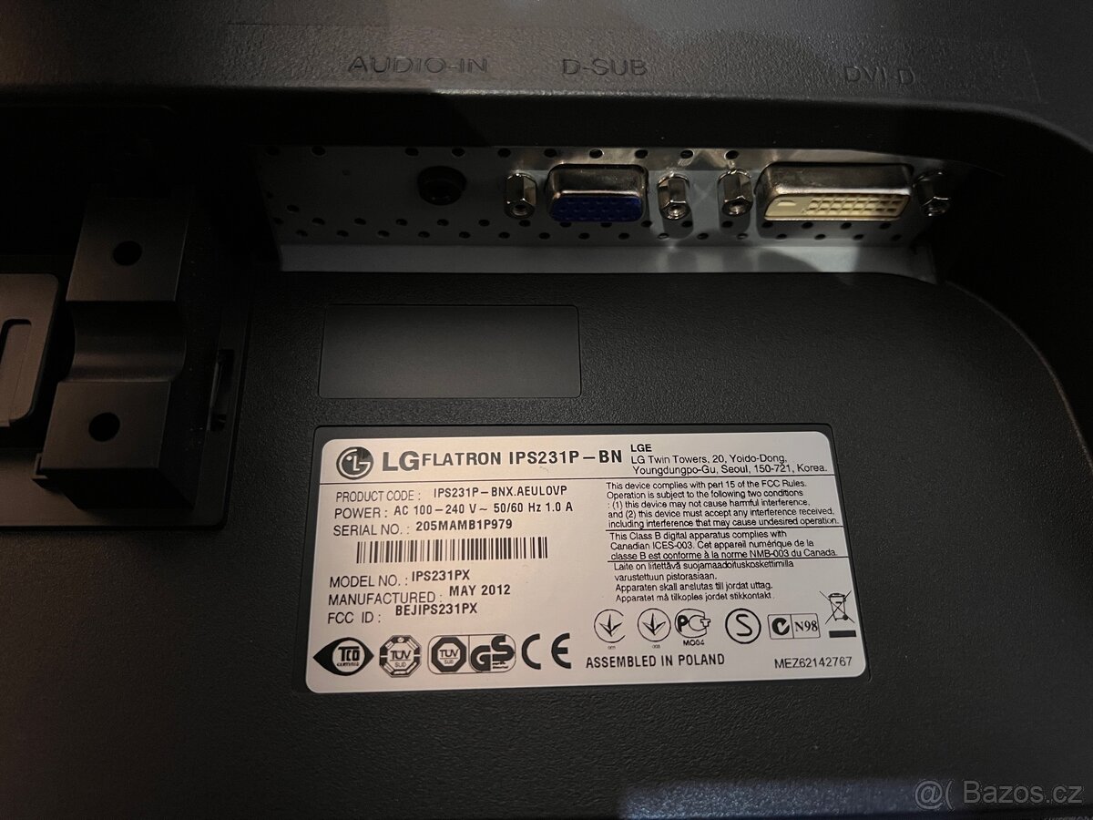 LG Flatron IPS231P-BN - 3