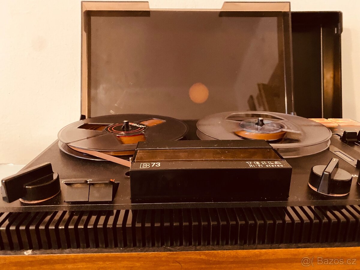 Kotoučový magnetofon Hi-Fi Tesla B73, rok 1987 - 3
