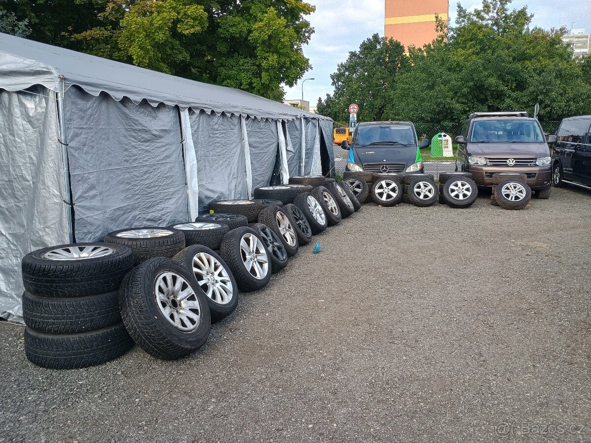 ALU KOLA - ZIMNÍ PNEU 255/40/19 ET35 - 3