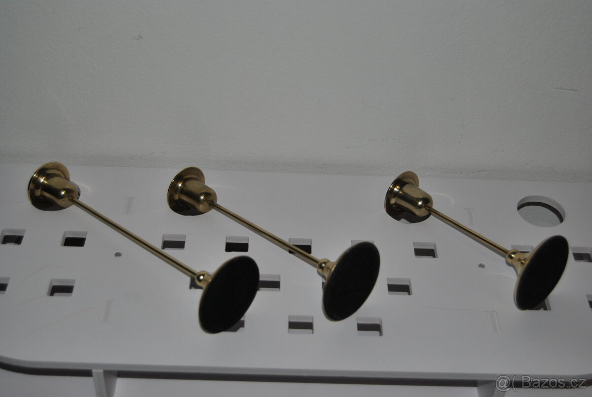 Mosazný svícen - sada 3 ks - 3