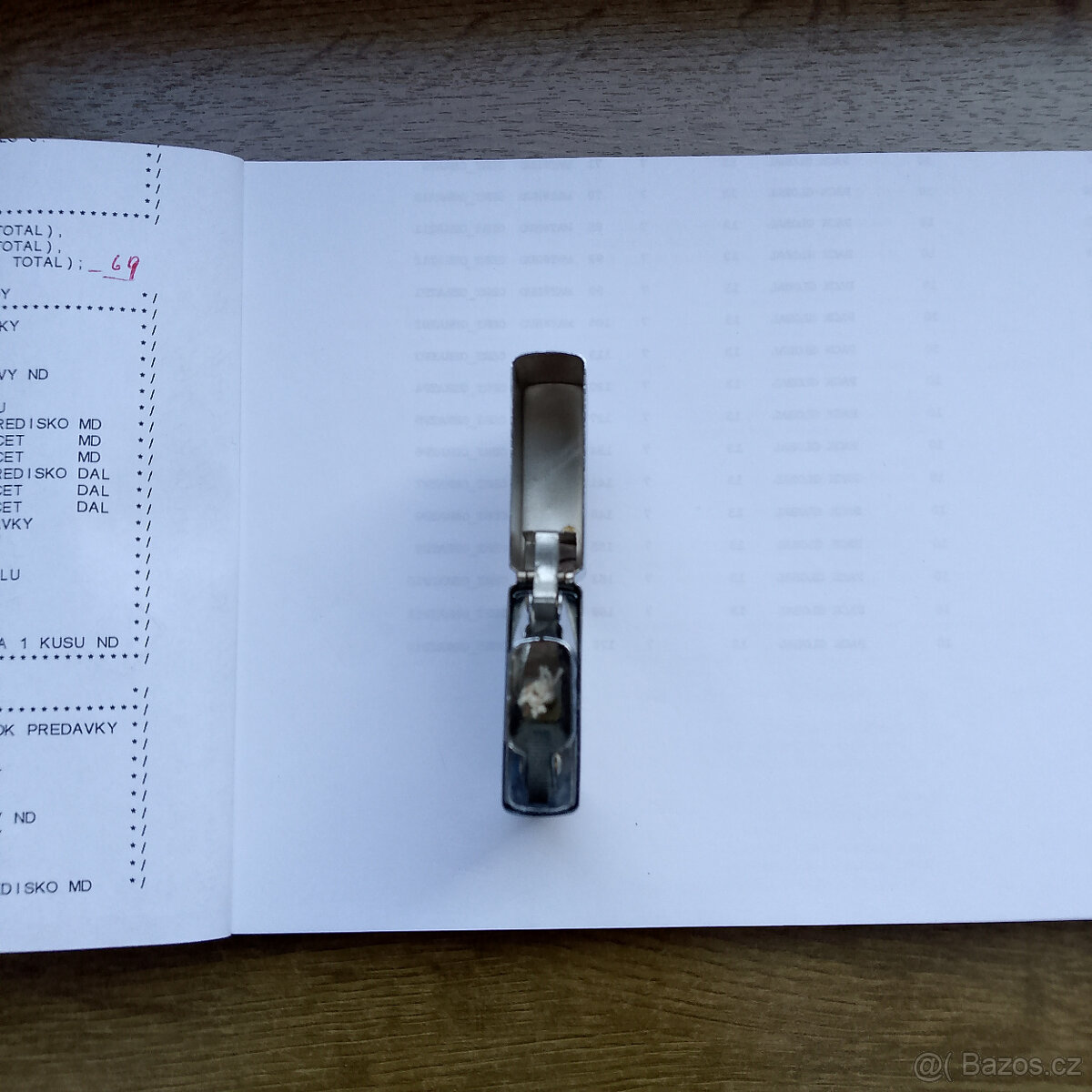 Nerezový benzinový zapalovač. - 3