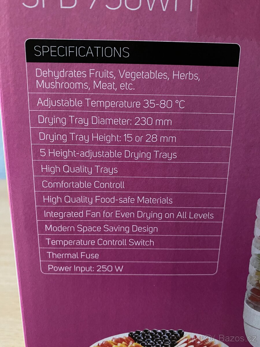 Nová sušička potravin Sencor v originálním balení - 3