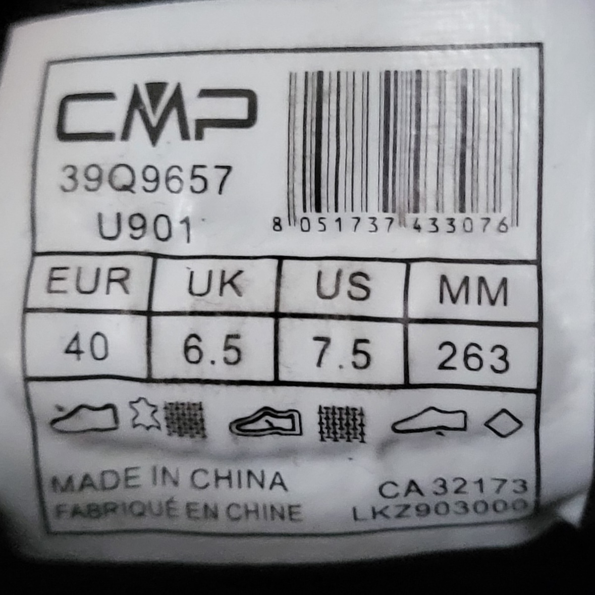 CMP boty (sandále) vel. 40 - 3