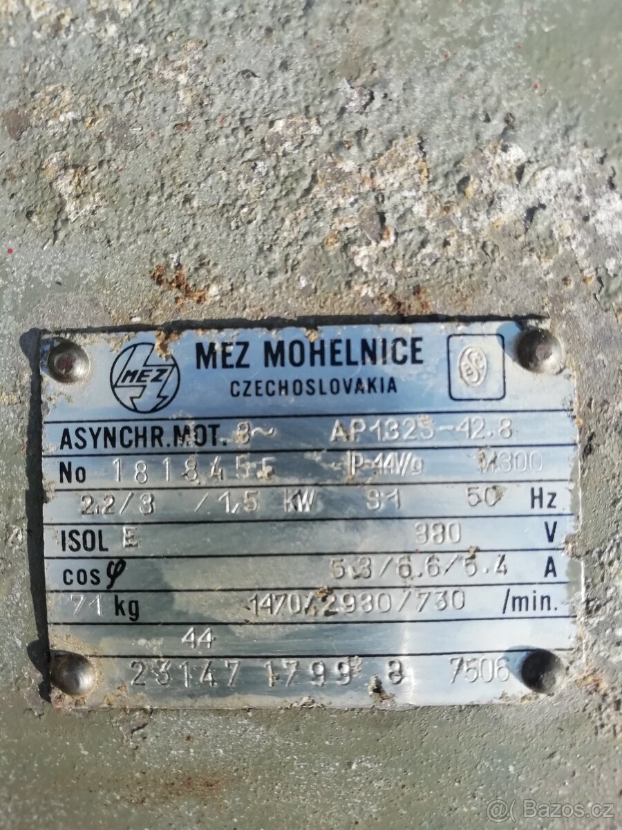 Motor 2.2kw/1.5kw robot alba - 3